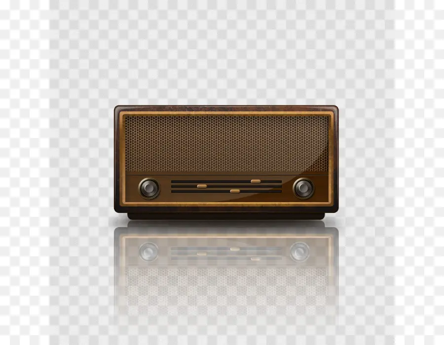 Radio Vintage，Rétro PNG