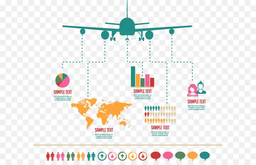 Infographie D'avion，Avion PNG