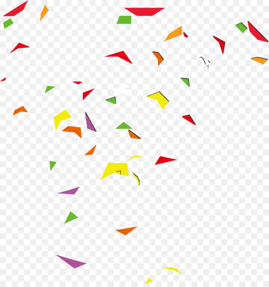 Confettis Colorés，Célébration PNG