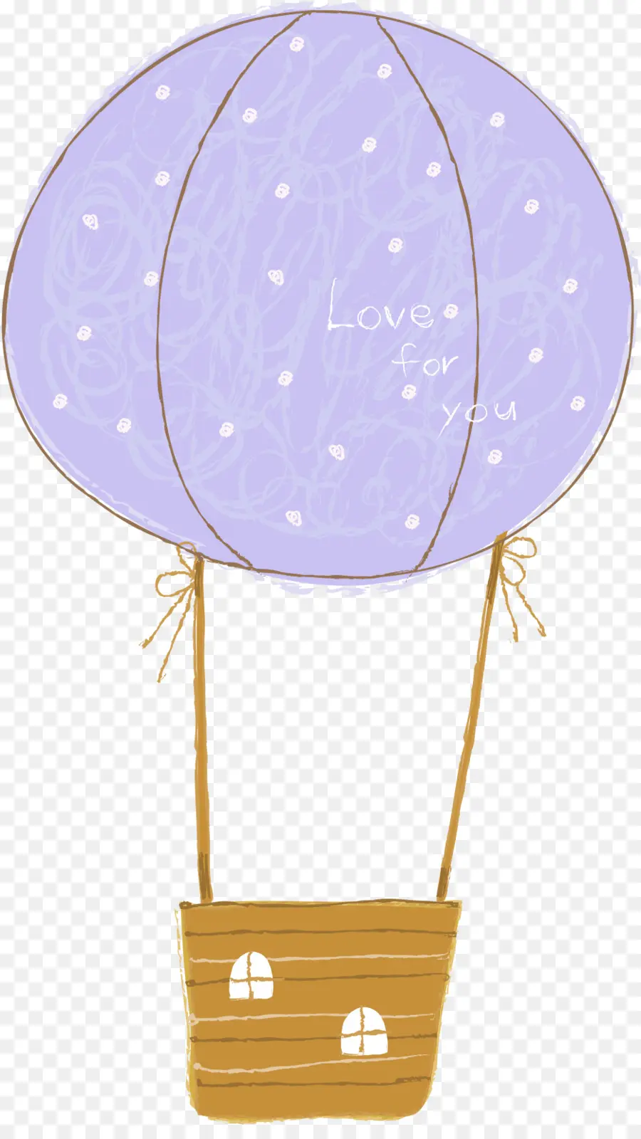 Montgolfière Violette，Ciel PNG