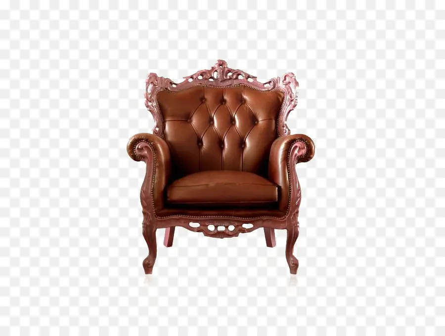 Fauteuil Orange，Chaise PNG