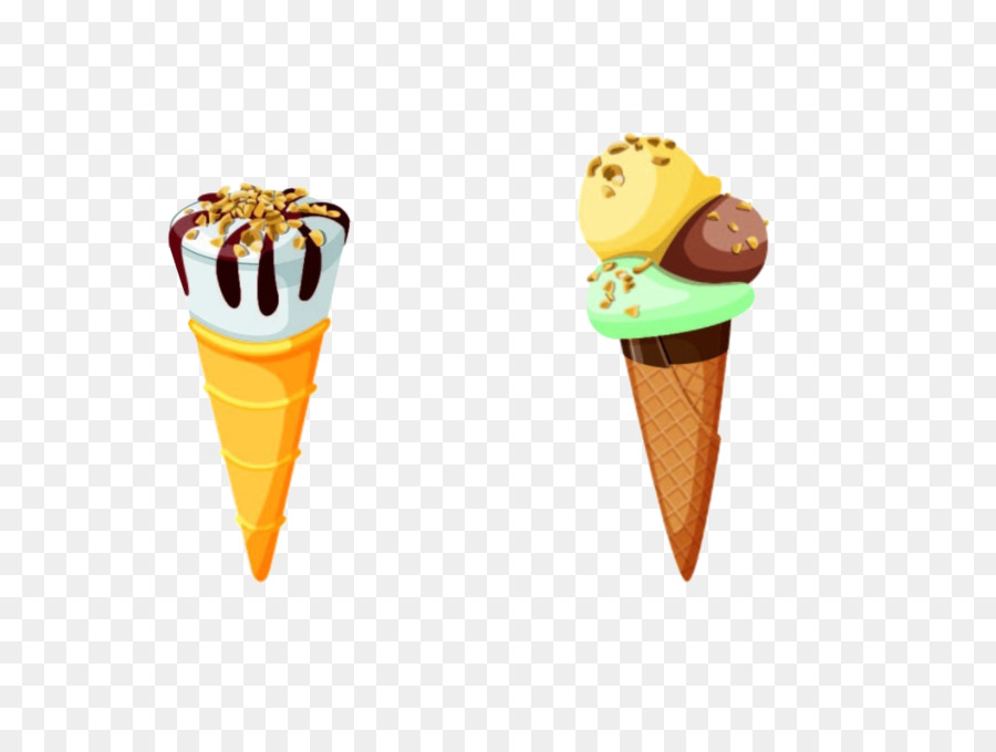 Cornets De Glace，Chocolat PNG