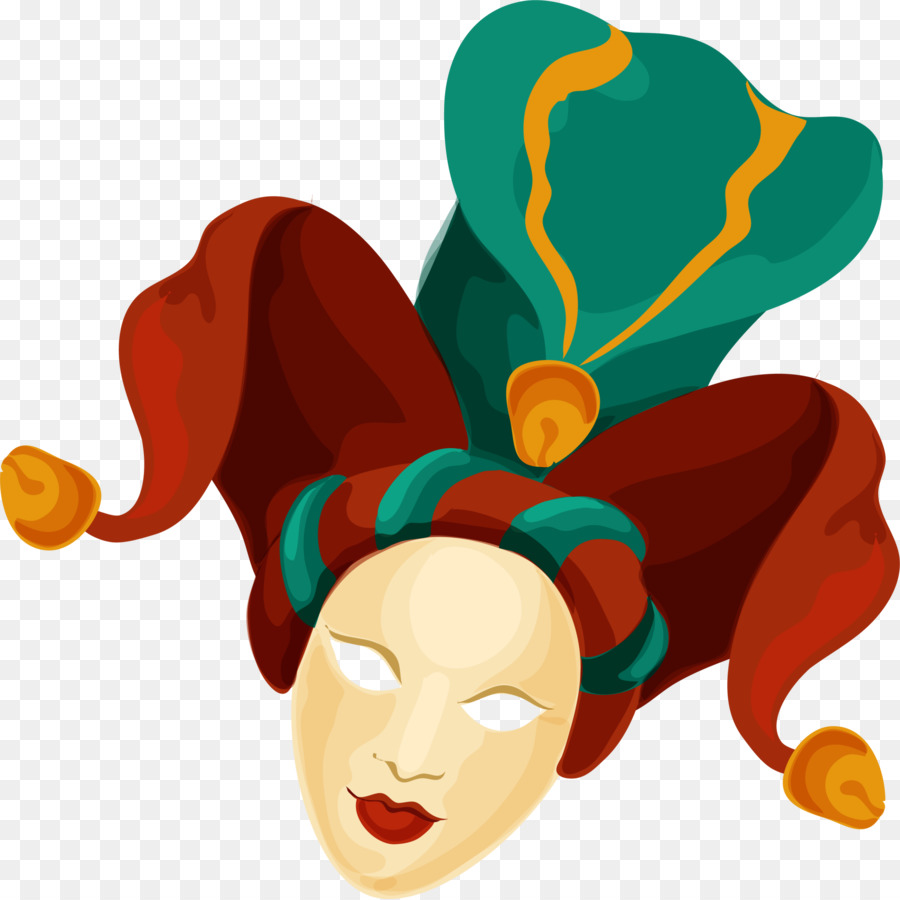 Masque De Bouffon，Chapeau PNG