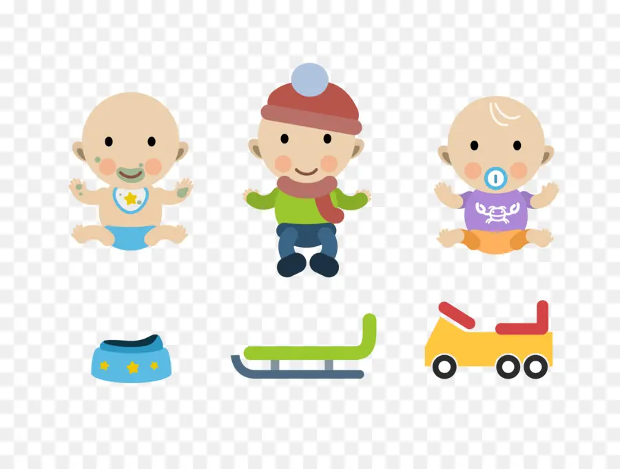 Bébés Mignons，Jouets PNG