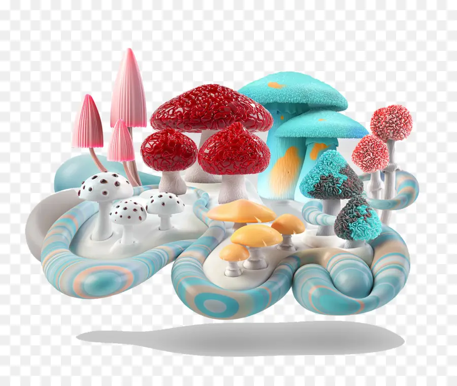 Illustrator，Champignons PNG