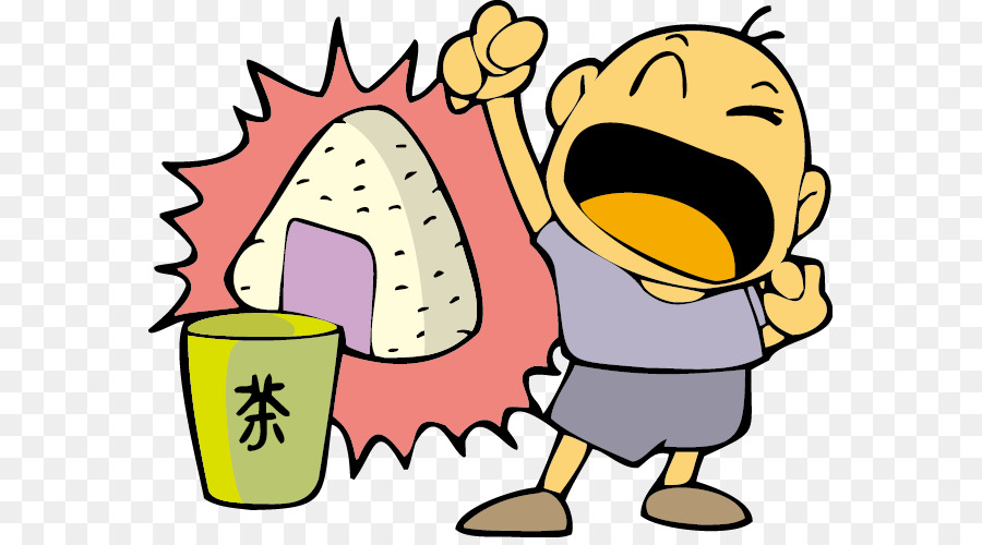 Onigiri，Dessin Animé PNG