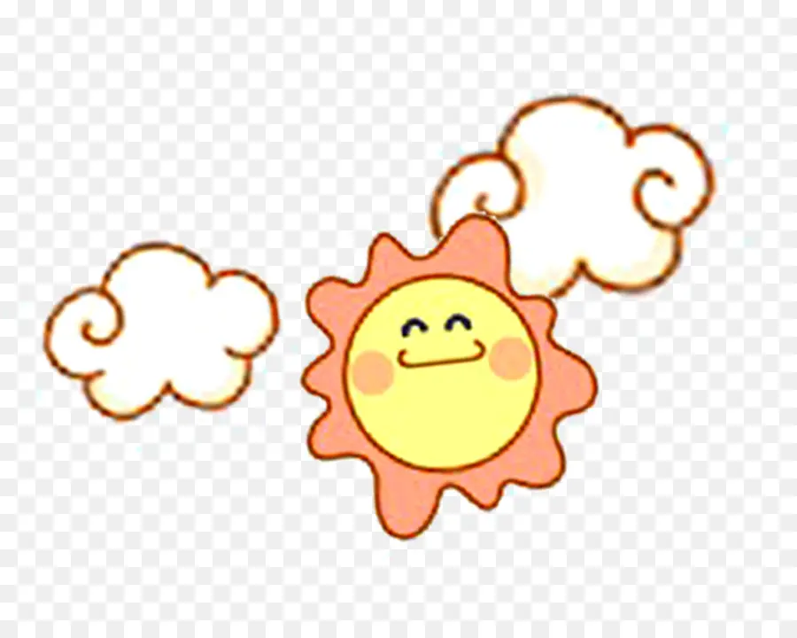 Soleil Mignon，Nuages PNG