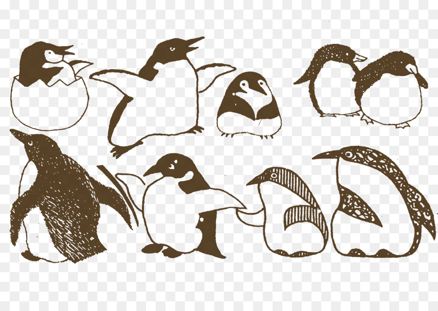 Pingouin，Peinture PNG