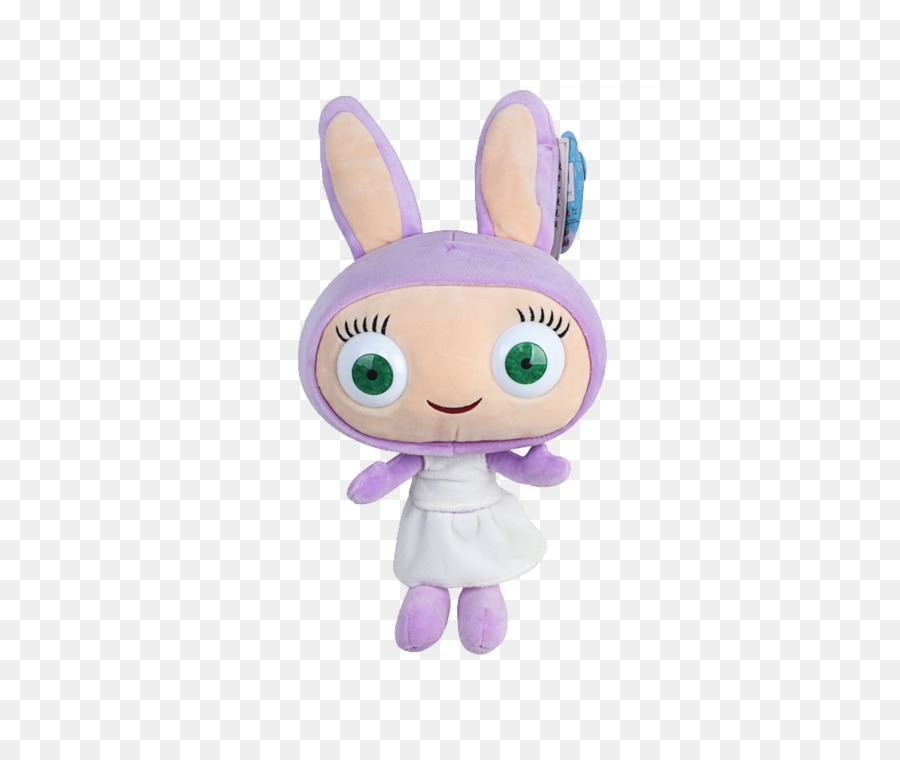 Peluche Lapin Violet，Animal En Peluche PNG