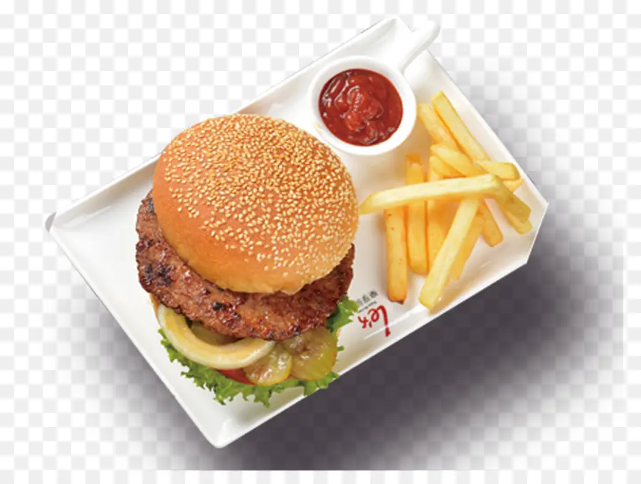 Burger Et Frites，Ketchup PNG