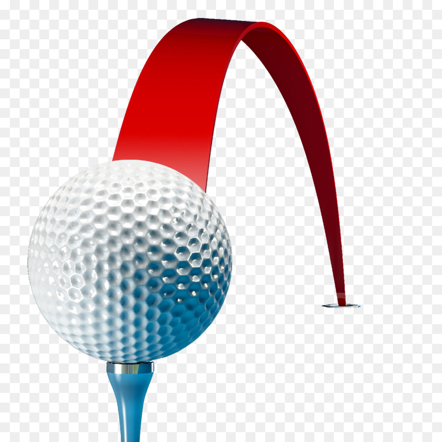 Balle De Golf，Tee PNG