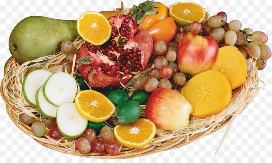 Corbeille De Fruits，Assorti PNG