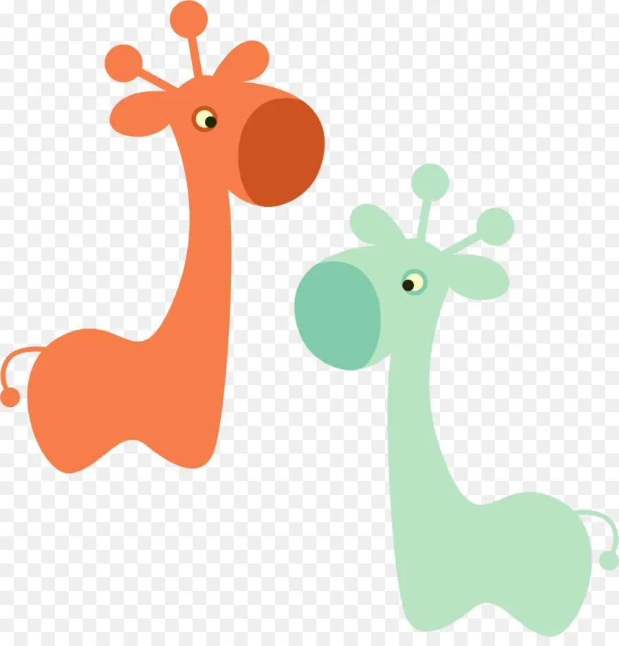 Girafes，Dessin Animé PNG