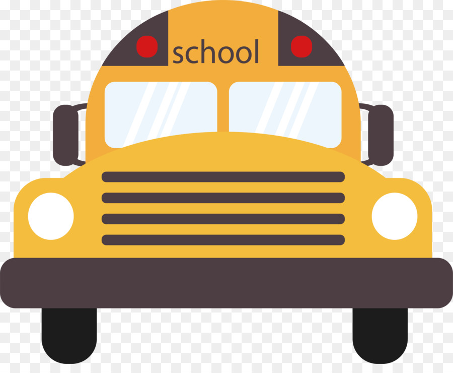 Autobus Scolaire Jaune，Transport PNG