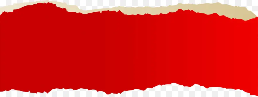 Papier Déchiré Rouge，Déchiré PNG