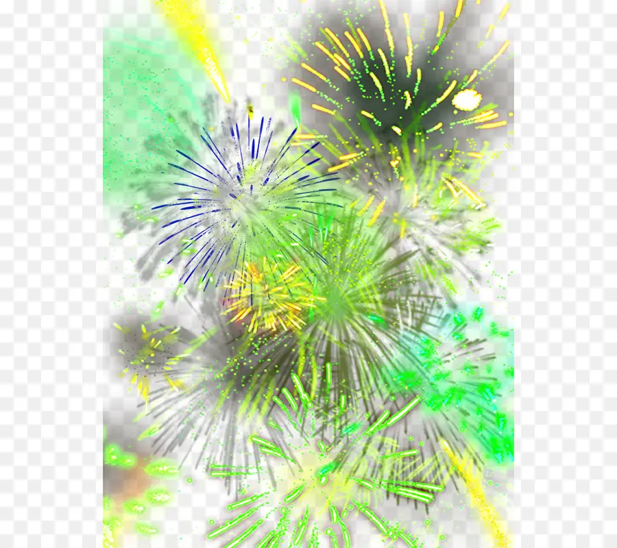 Feux D'artifice，Coloré PNG