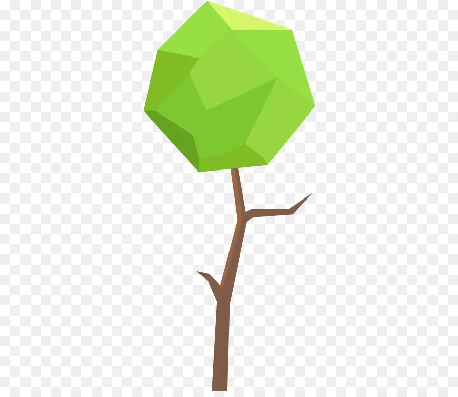 Arbre，Polygone PNG