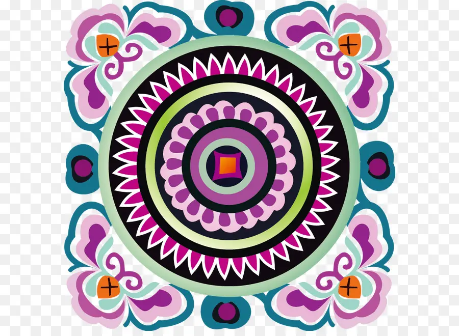 Mandalas，Modèle PNG