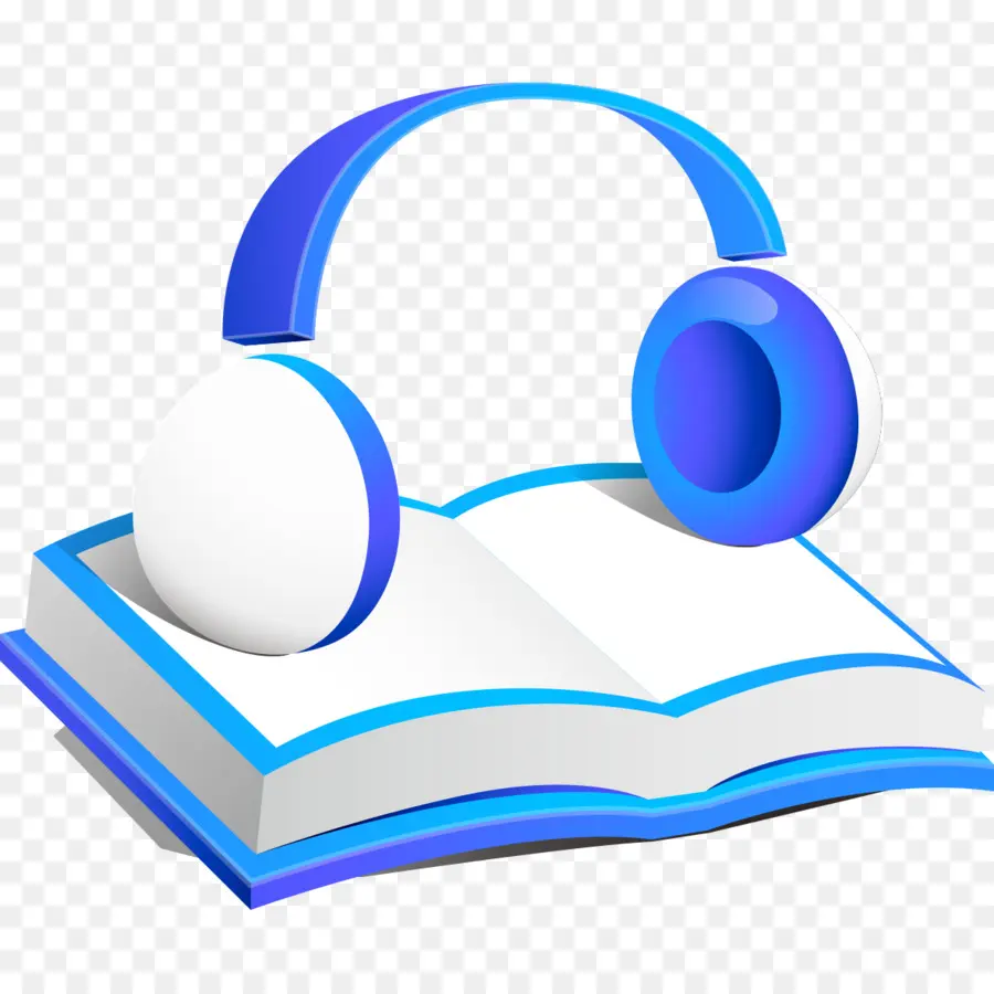 Casque Et Livre，Audio PNG