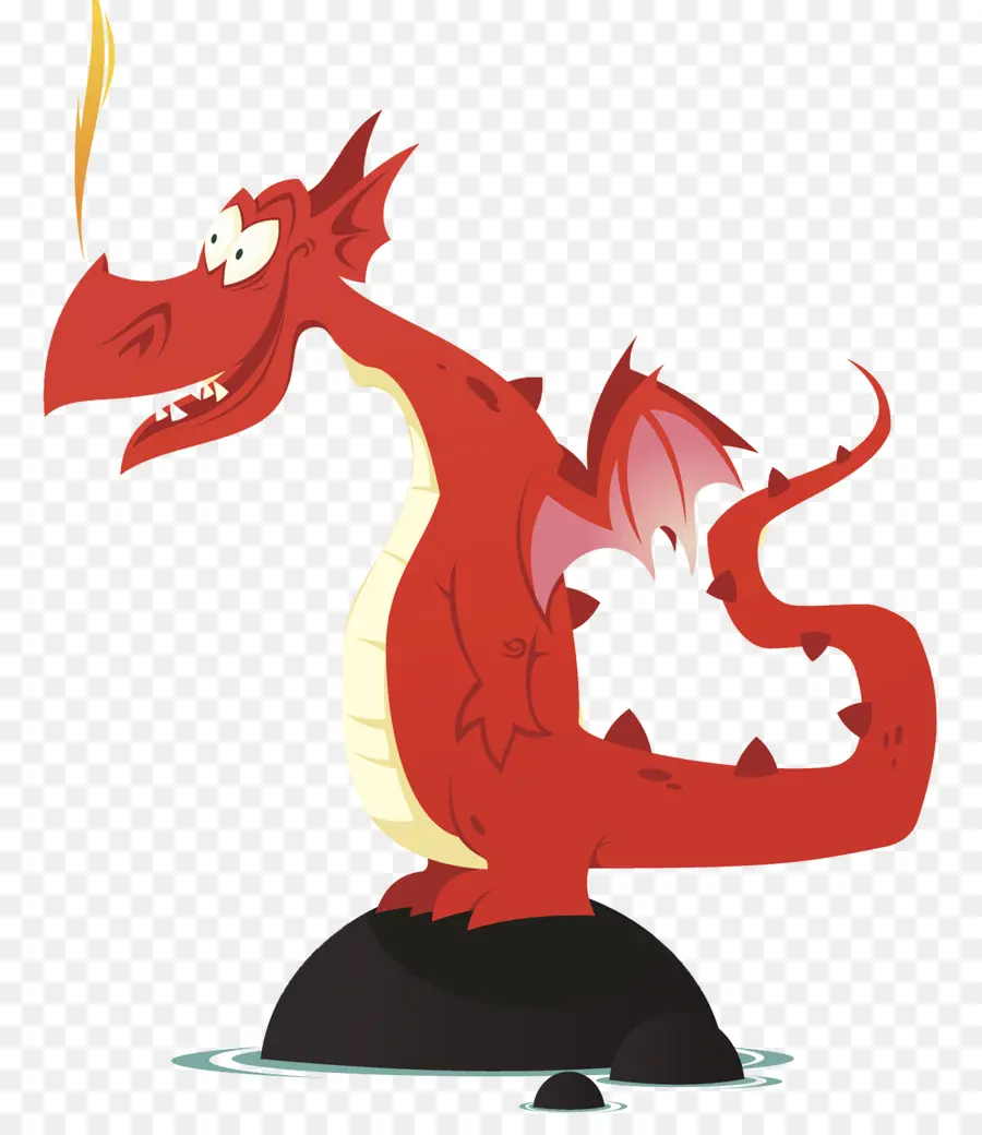 Dragon Rouge，Feu PNG