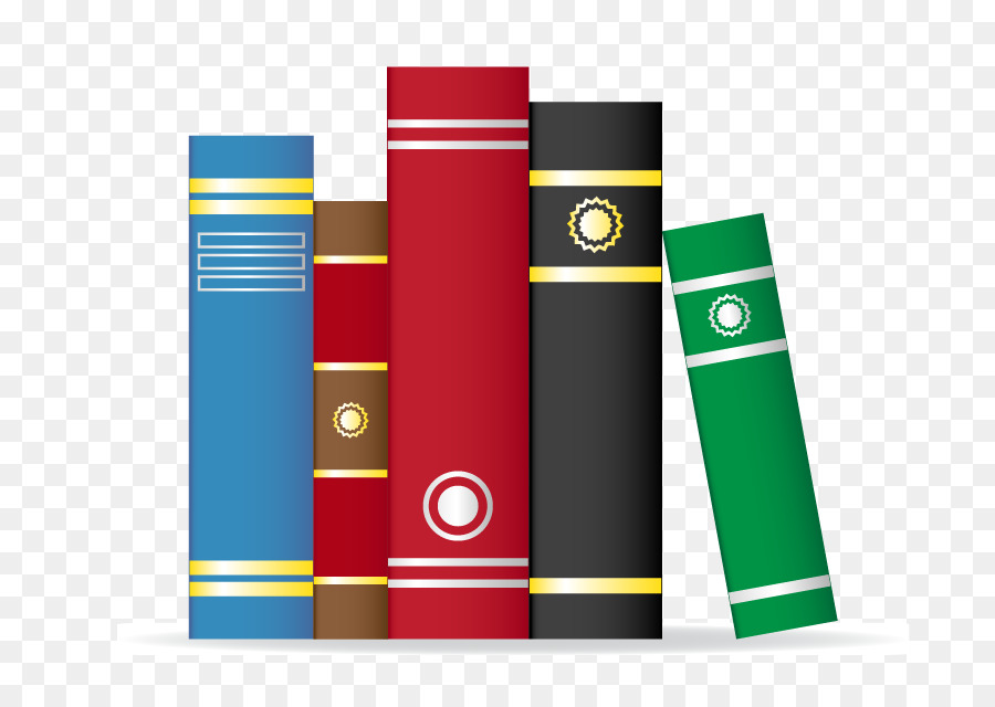 Livres Colorés，En Lisant PNG