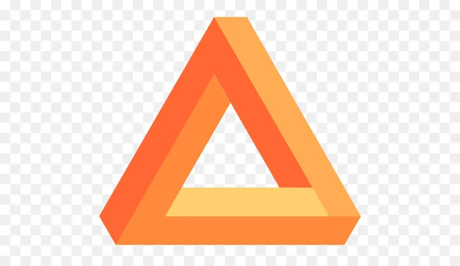 Triangle Impossible，Illusion D'optique PNG