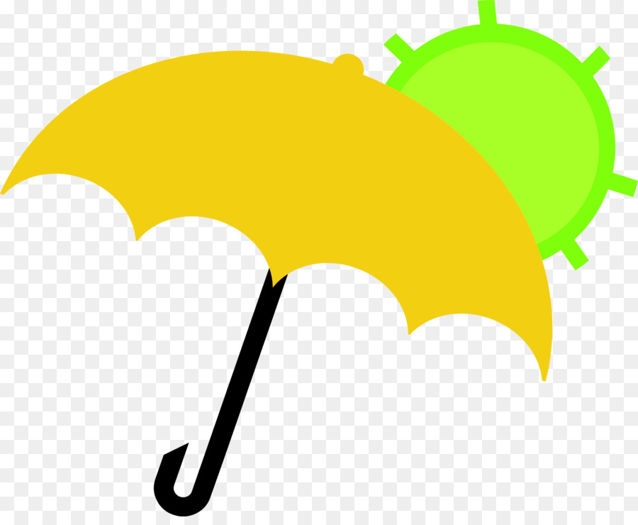 Jaune，Parapluie PNG