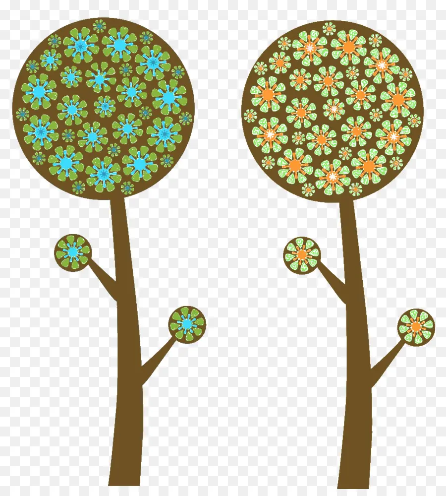 Arbres En Fleurs，Fleurs PNG