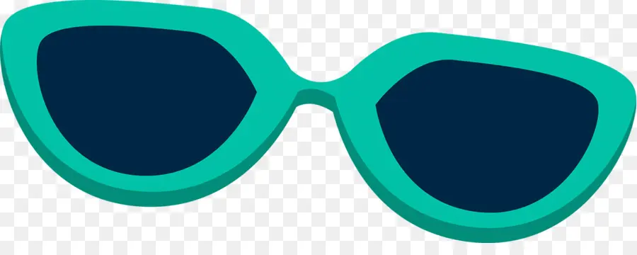 Lunettes De Soleil Vertes，Lunettes PNG