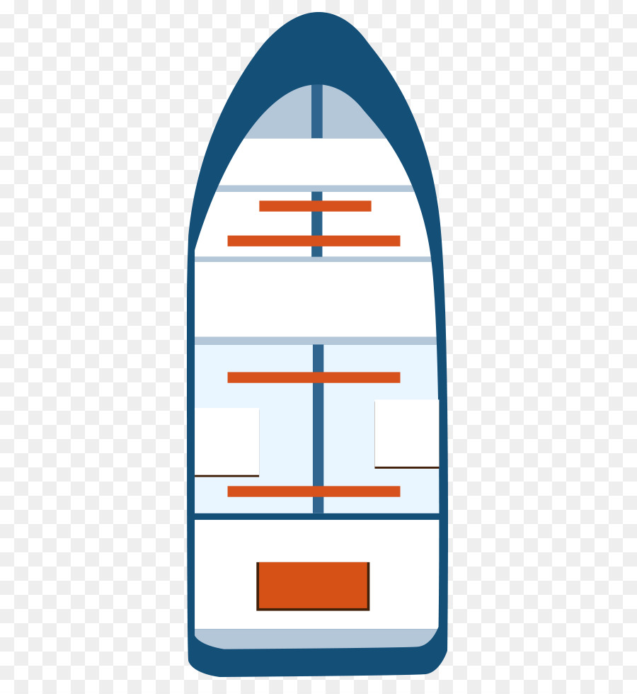 Schéma Du Bateau，Vue De Dessus PNG