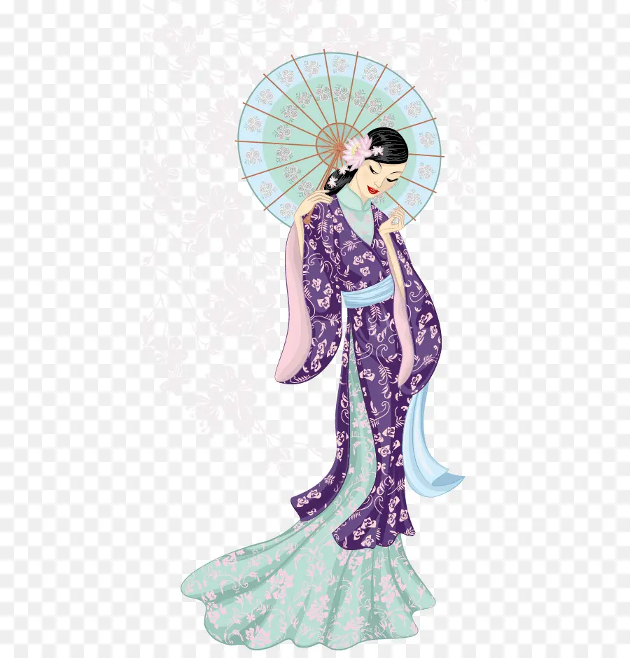 Vêtements，Kimono PNG