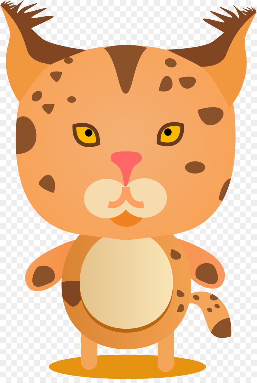 Lynx De Dessin Animé，Mignon PNG