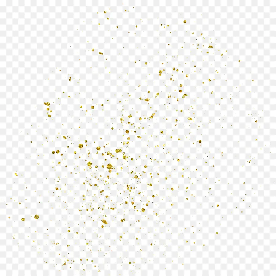 Paillettes D'or，Éclat PNG