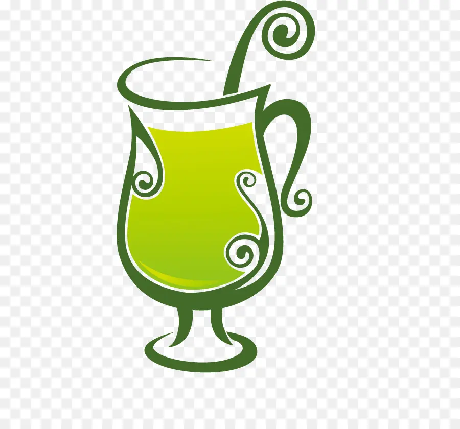 Boisson Verte，Verre PNG