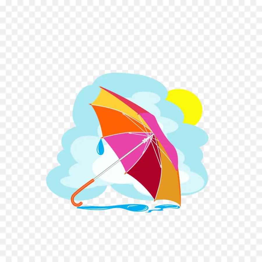 Parapluie Et Nuage，Parapluie PNG