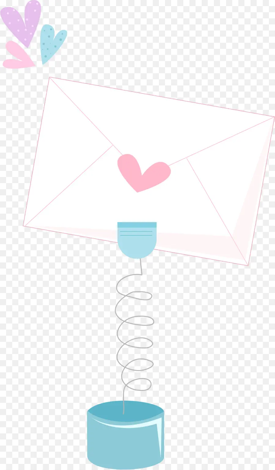 Lettre D'amour，Cœur PNG