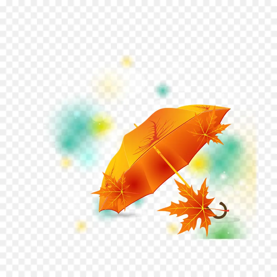 Parapluie，Feuilles PNG