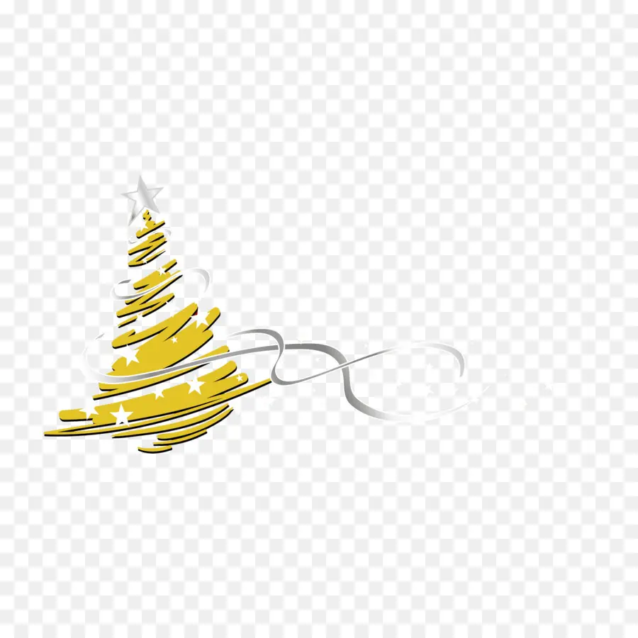 Arbre De Noël，Or PNG