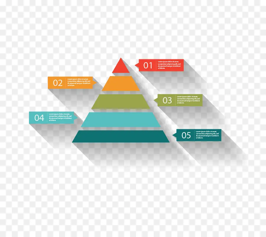 Graphique Pyramidal，Infographie PNG