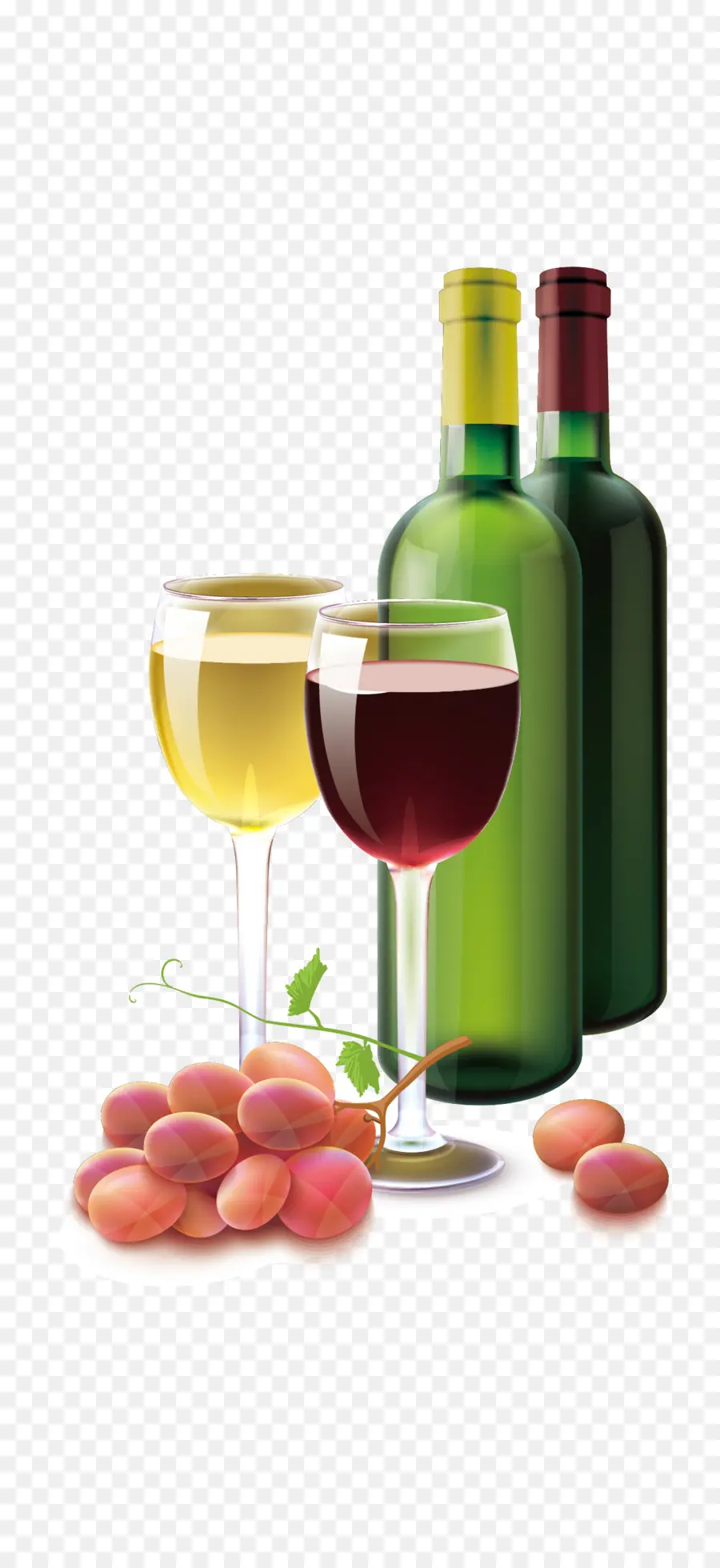 Vin Rouge，Vin Blanc PNG