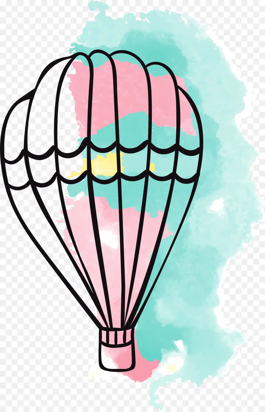 Avion，Ballon à Air Chaud PNG