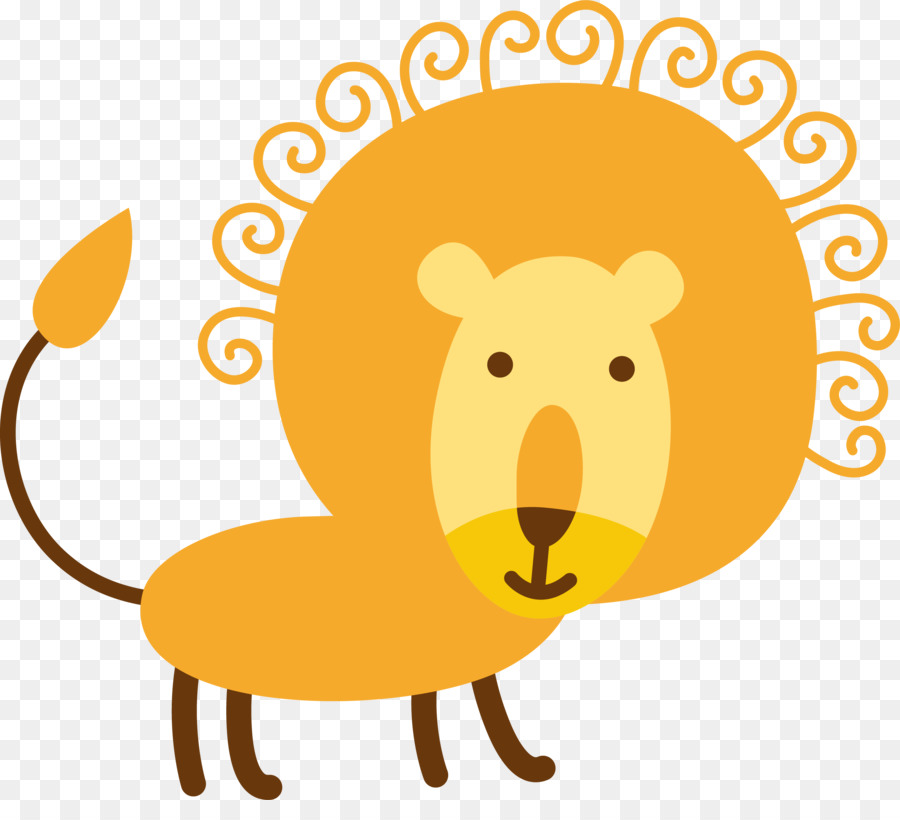 Lion，Dessin Animé PNG