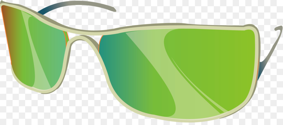 Lunettes De Soleil Vertes，Lunettes PNG