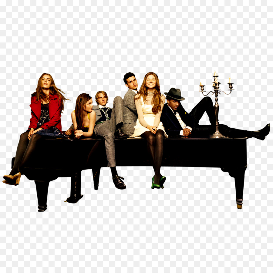 Groupe De Personnes，Piano PNG