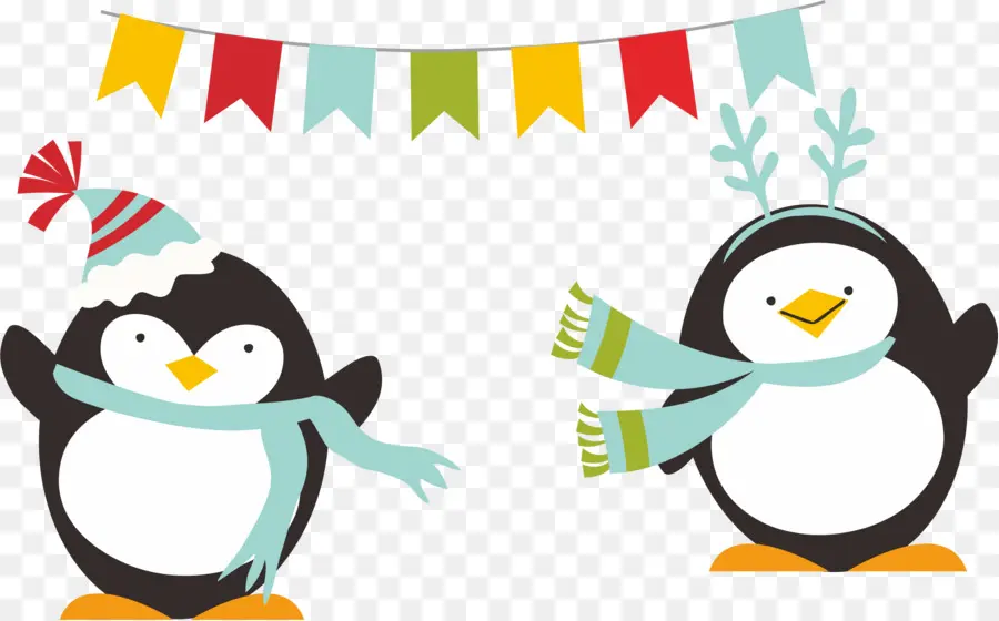 Pingouins，Foulard PNG