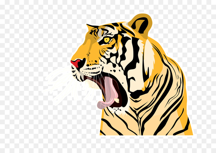 Tigre Du Bengale，Rugissement PNG