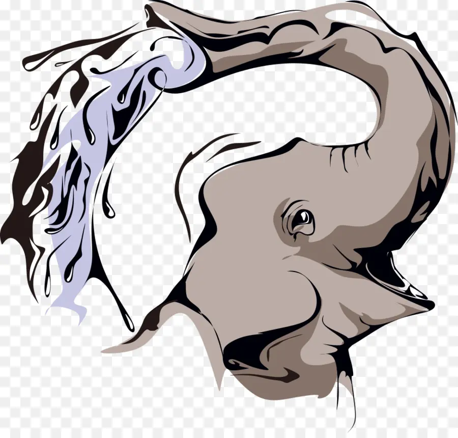 Éléphant，Tronc PNG