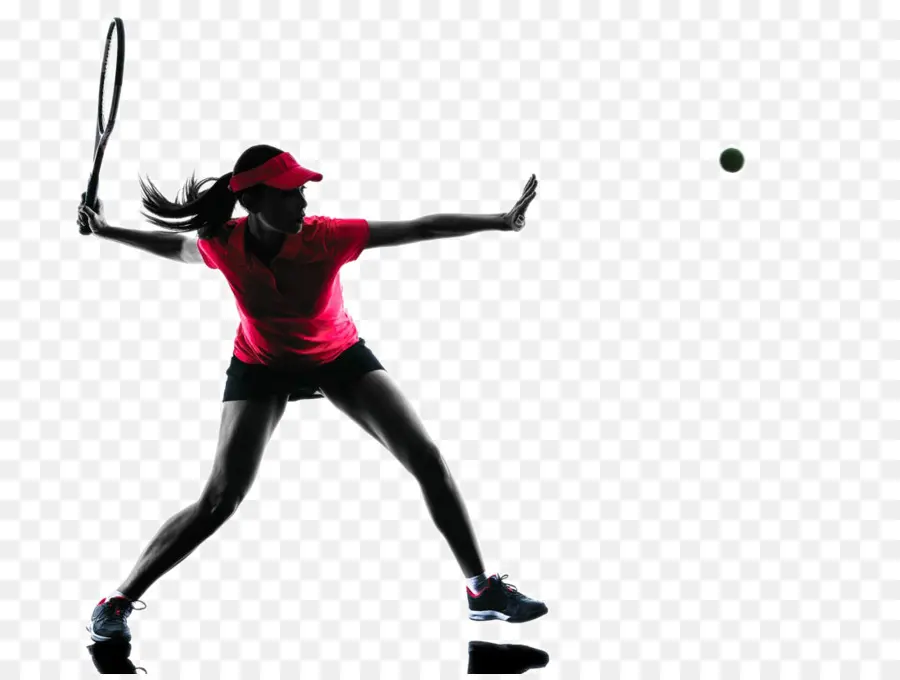 Silhouette，Tennis PNG