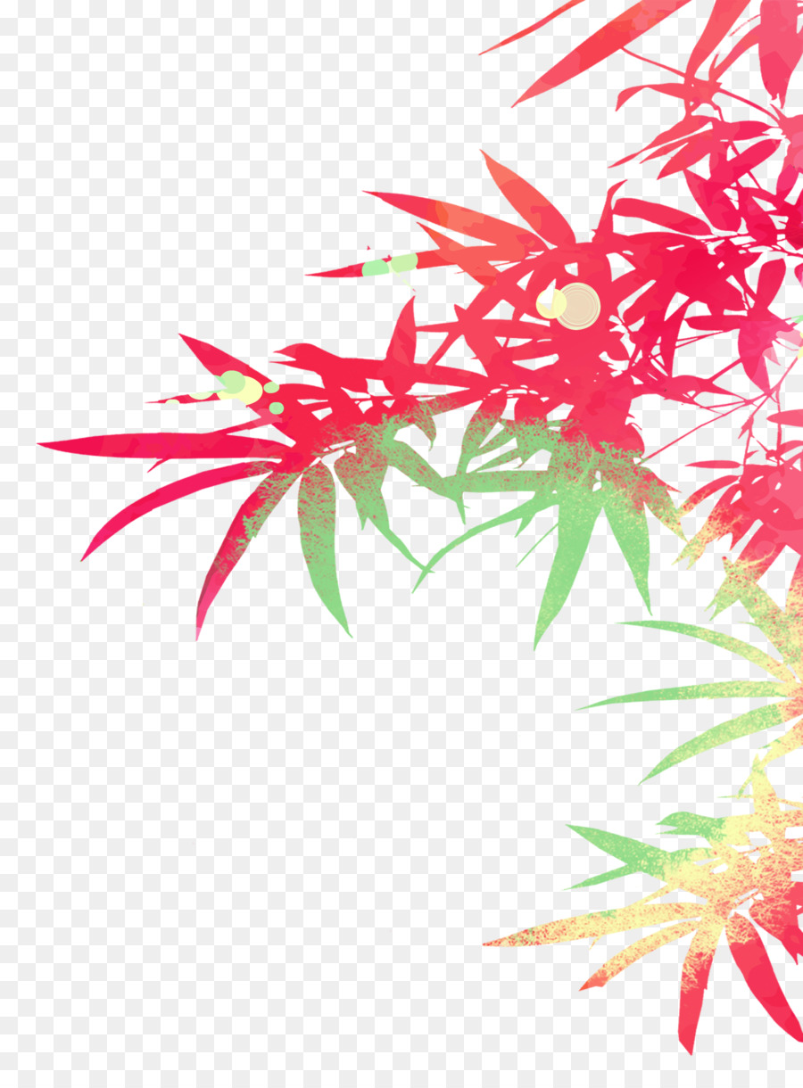 Feuilles，Rouge PNG