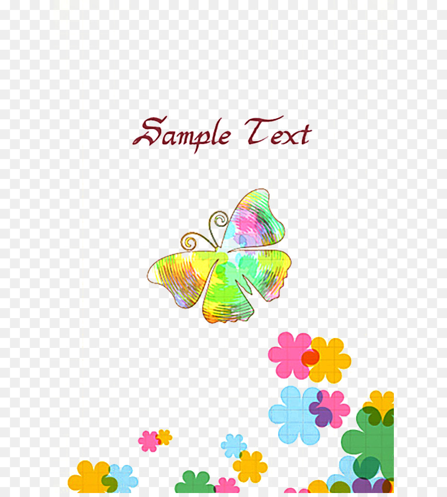 Papillon，Fleurs PNG